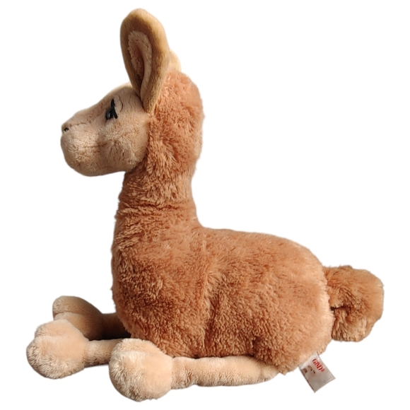GUND Loretta Llama Stuffed Plush Animal 15" Light Brown Soft - Picture 11 of 15